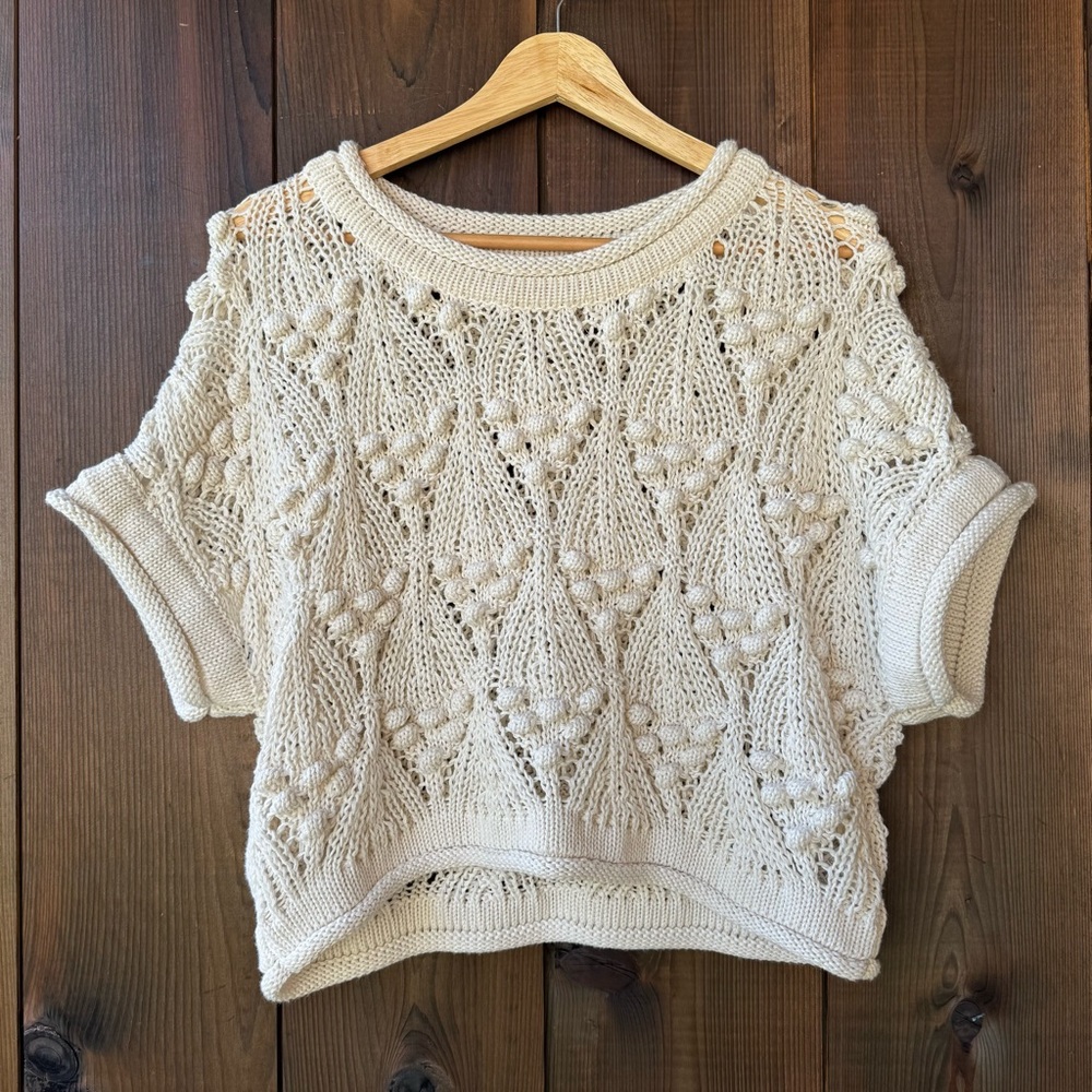 CHUNKY KNIT TEE